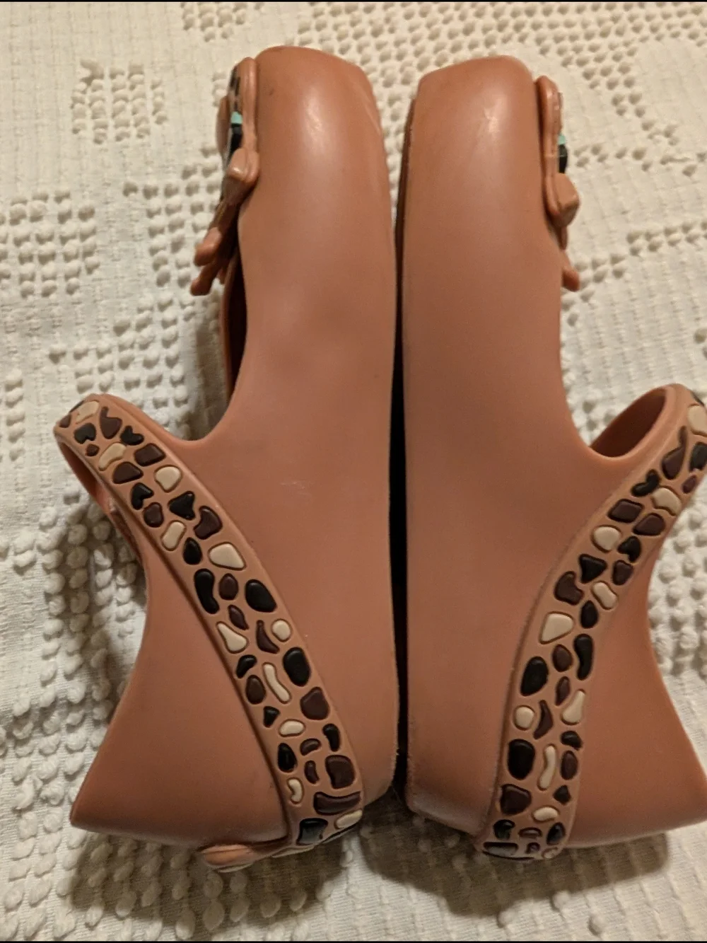 Box#6 Mini Melissa Giraffe Mary Jane Shoes